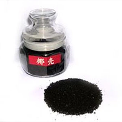 Kookospähkli koorega granuleeritud aktiivsüsi